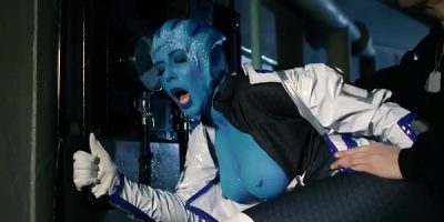 หนังโป้ล่าสุด Mass Effect A XXX เงี่ยนหีหลอกเย็ดลูกเลี้ยงควยโต
