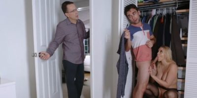 หนังเซ็กฝรั่ง หนุ่มวัยรุ่นเย็ดแม่เลี้ยงตัวเอง Fucking My Hot Step-Mom