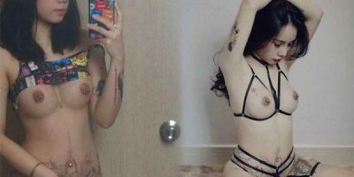 ภาพหีขาว สาวสักลายโชว์ที่เนินหี หุ่นเซ็กซี่น่าเย็ดสุด ๆ