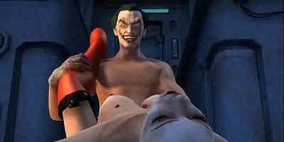 อนิเมะ 3dxxx ตัวตลกโจ๊กเกอร์ จับมัดกระเด้าแทงหีคู่ขาสาว